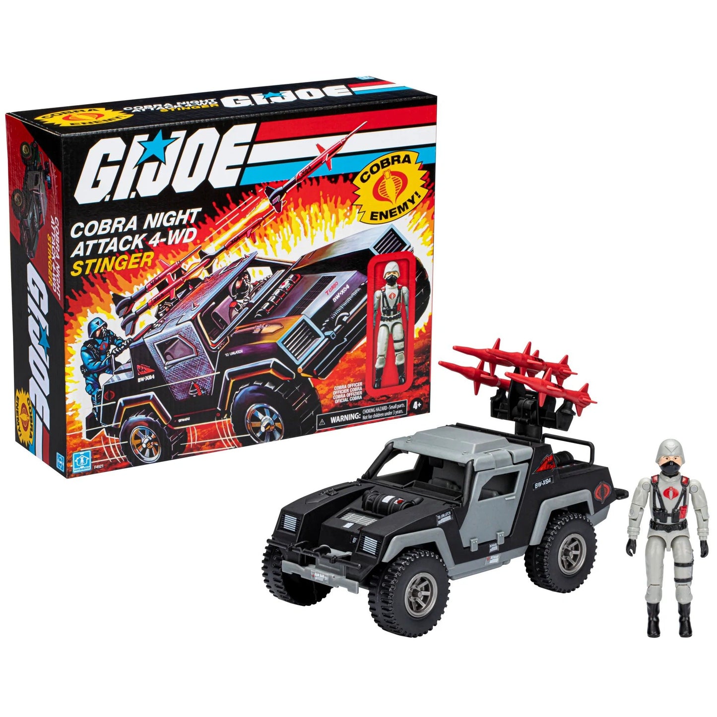 G.I. Joe Retro Collection Cobra Stinger with Cobra Officer