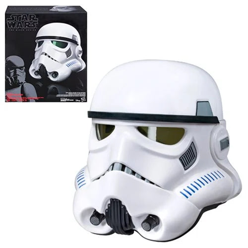Star Wars The Black Series Rogue One Imperial Stormtrooper Electronic Voice-Changer Helmet Prop Replica
