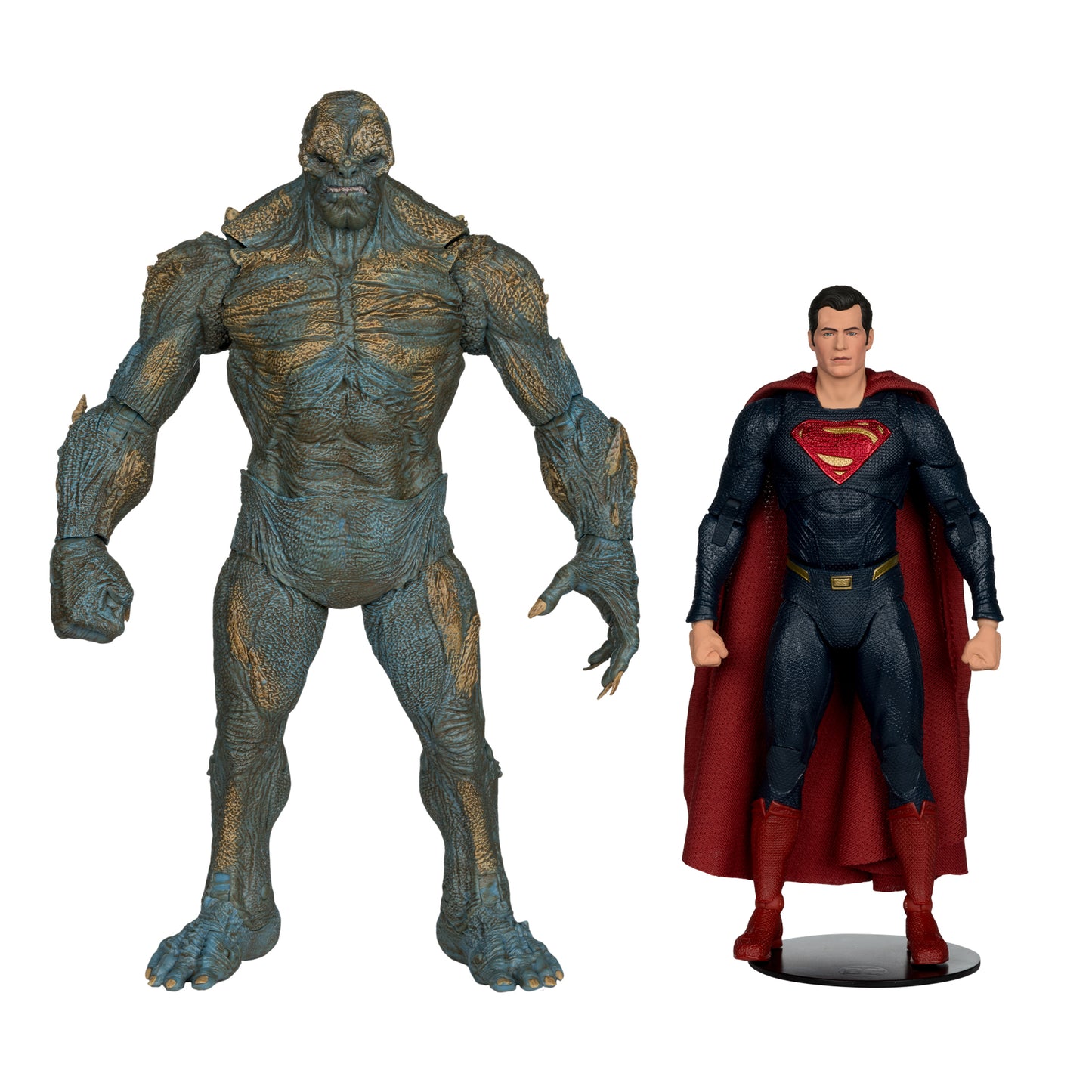 DC MULTIVERSE BVS 7IN DOOMSDAY Vs SUPERMAN MEGAFIG 2PK