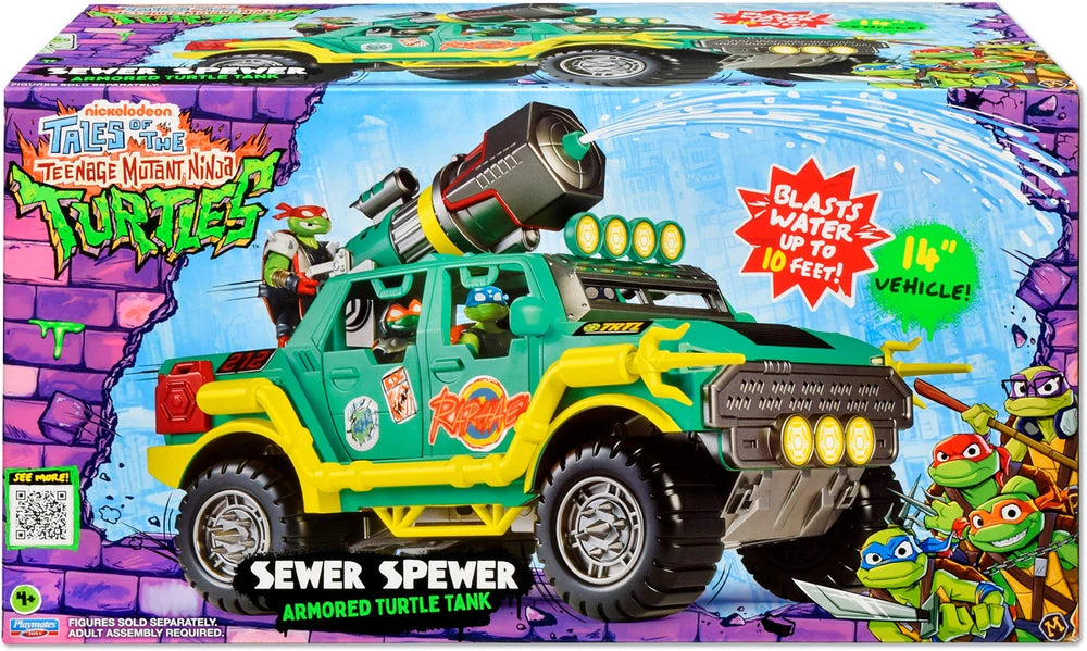 Tales of the Teenage Mutant Ninja Turtles: Sewer Spewer Armored Turtle Tank