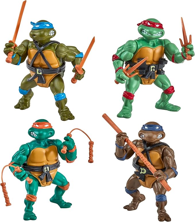 TMNT - Classic 1987 Original Series Basic Figure 4-Pack
