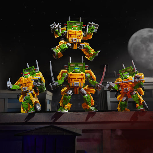 Transformers x Teenage Mutant Ninja Turtles Collaborative Party Wallop