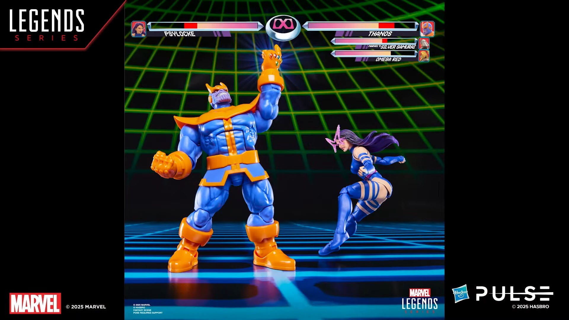 Marvel Legends Series Gamerverse Psylocke vs. Thanos Vs. – Titan Toyz