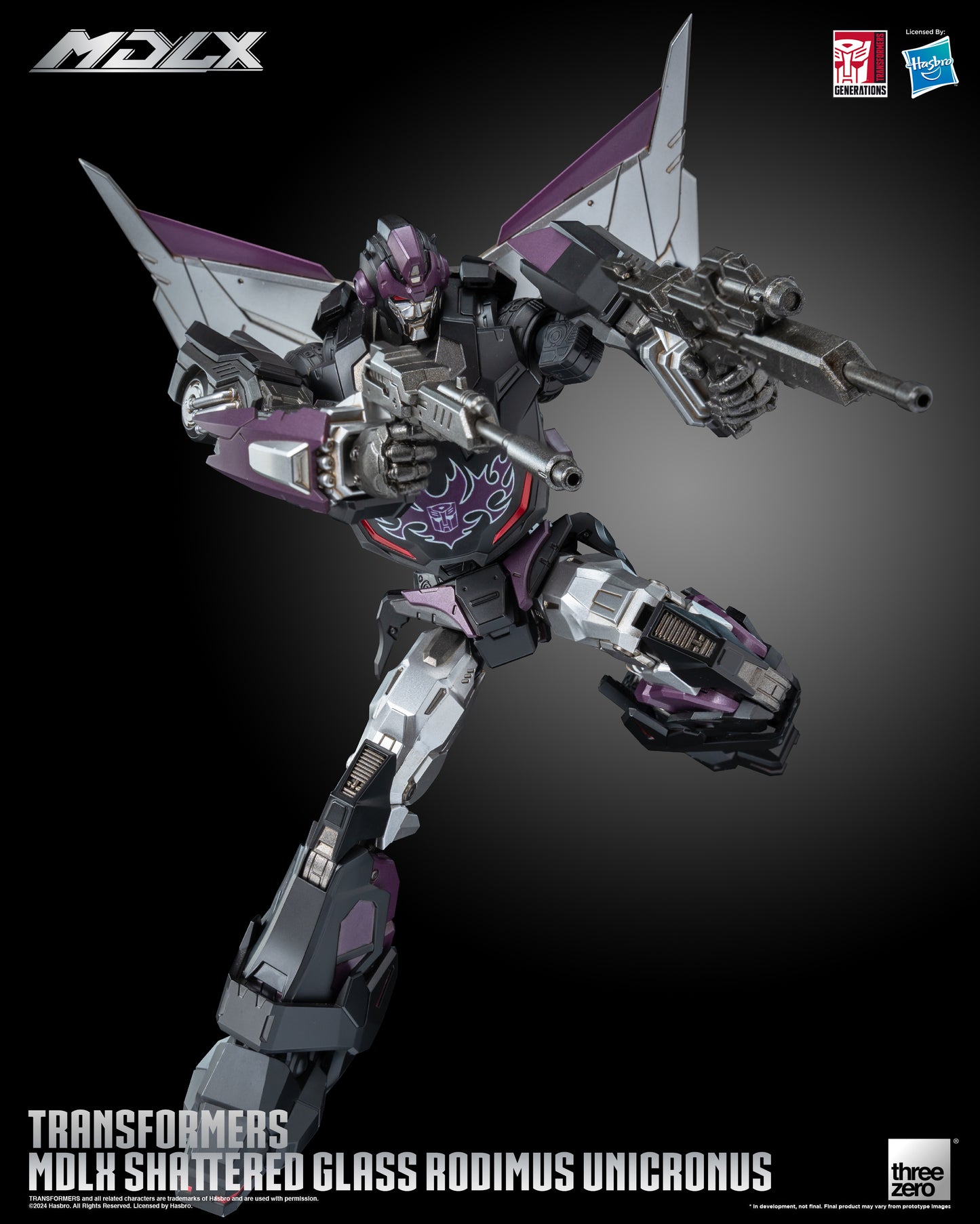 TRANSFORMERS MDLX SHATTERED GLASS RODIMUS UNICRONUS