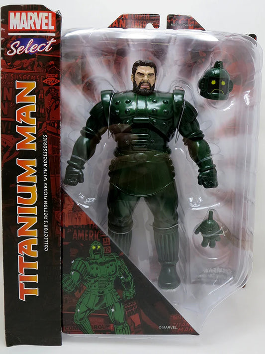 MARVEL SELECT TITANIUM MAN 2024