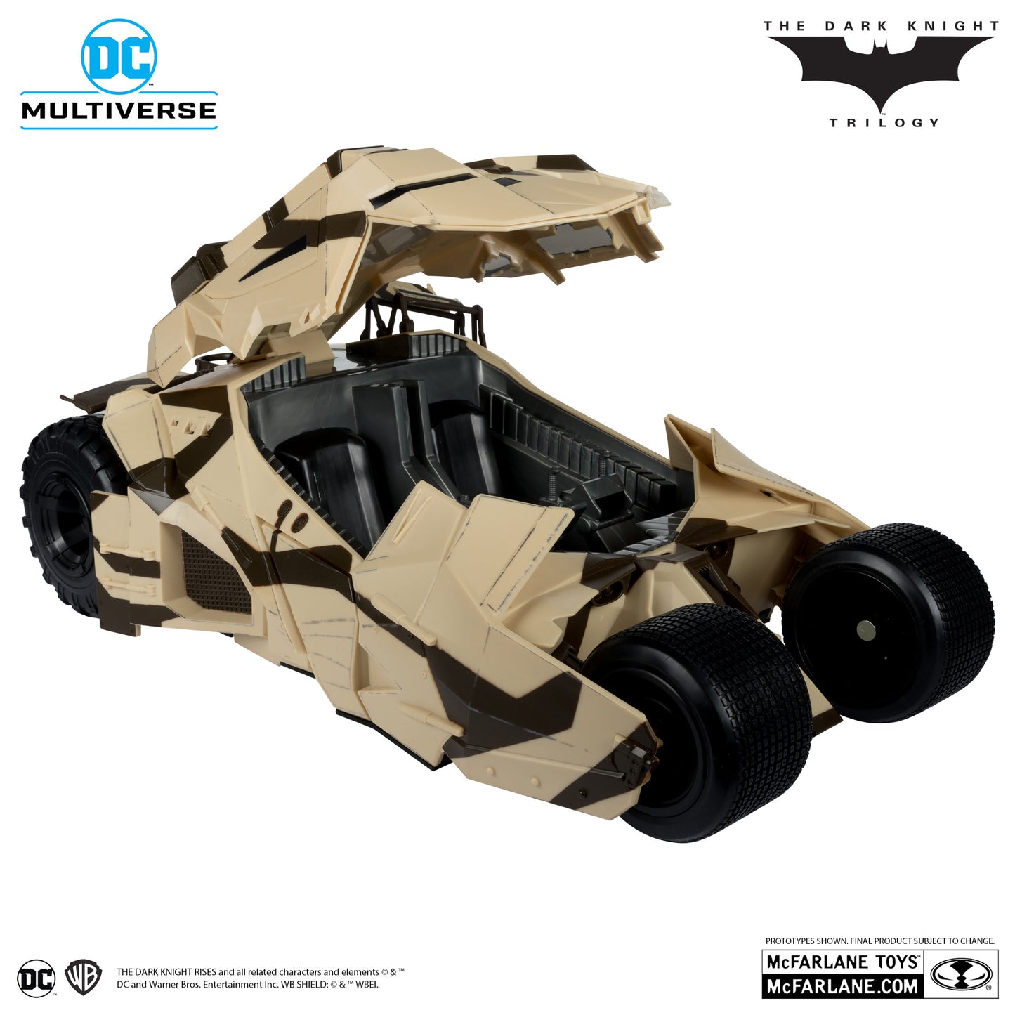 McFarlane Toys - DC Multiverse Camouflage Tumbler (The Dark Knight Rises) Gold Label Vehicle