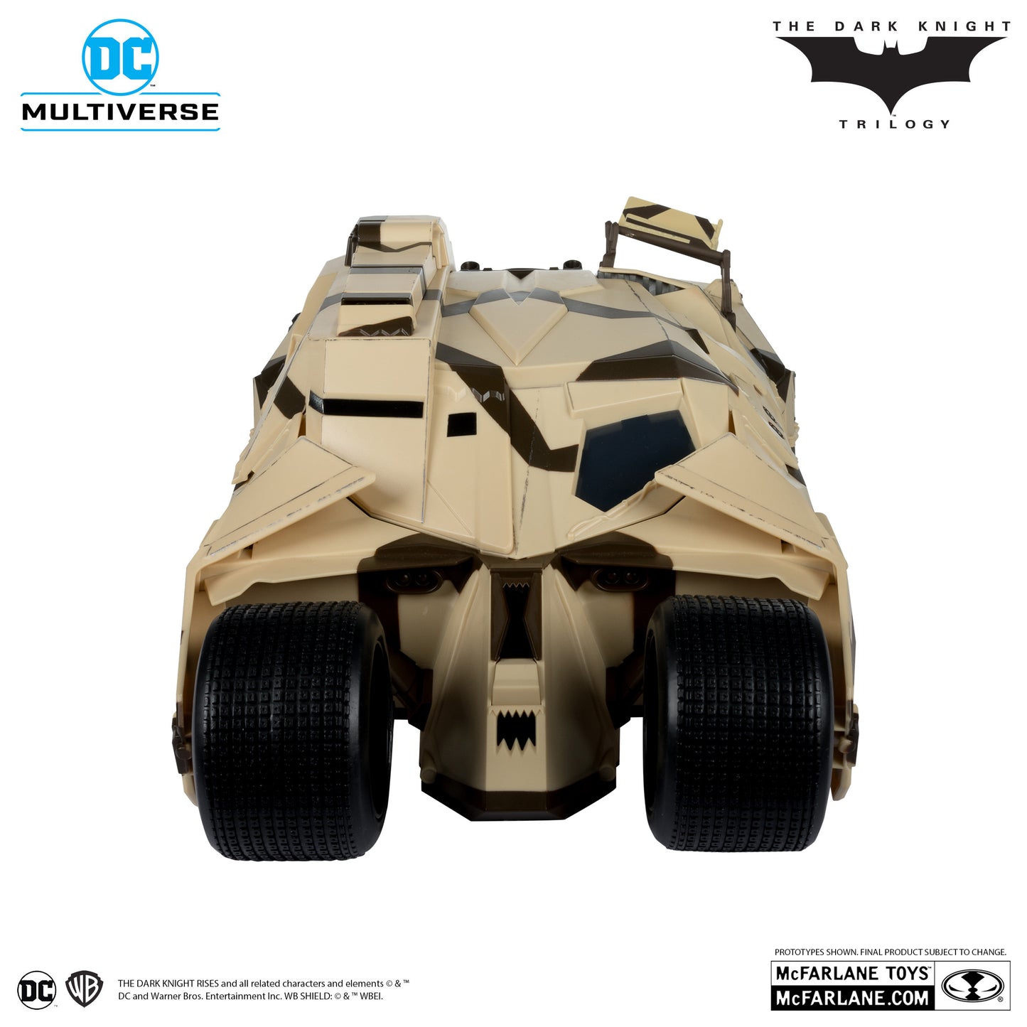 McFarlane Toys - DC Multiverse Camouflage Tumbler (The Dark Knight Rises) Gold Label Vehicle