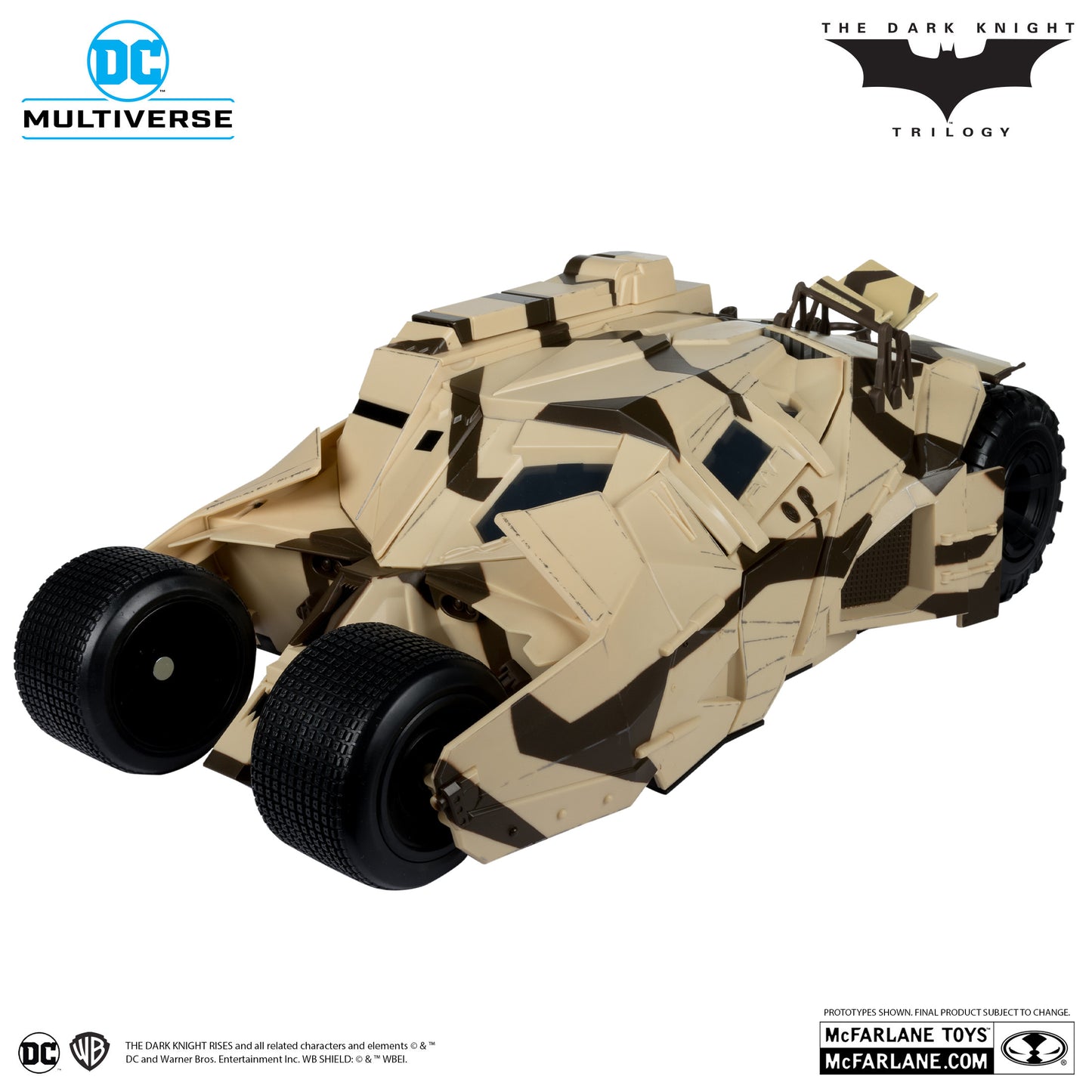 McFarlane Toys - DC Multiverse Camouflage Tumbler (The Dark Knight Rises) Gold Label Vehicle