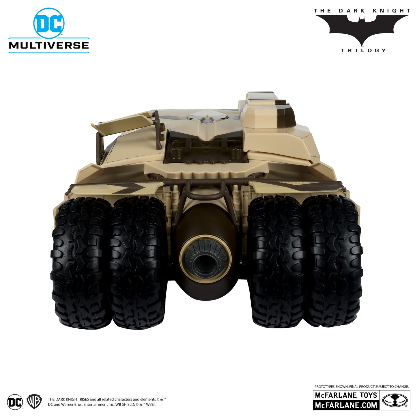 McFarlane Toys - DC Multiverse Camouflage Tumbler (The Dark Knight Rises) Gold Label Vehicle