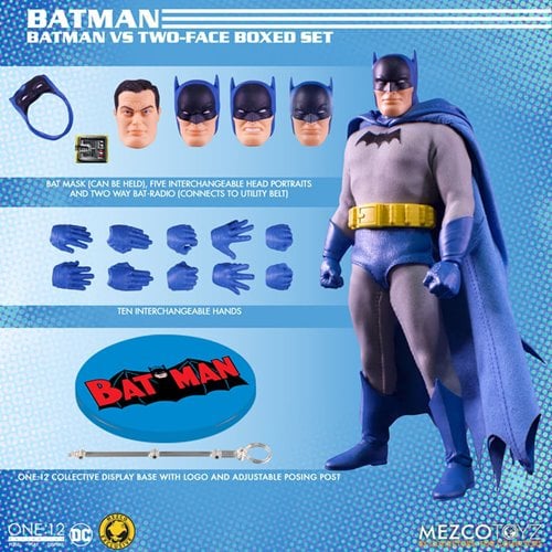 Batman vs Two-Face: Golden Age Edition One:12 Collective Action Figure Boxed Set