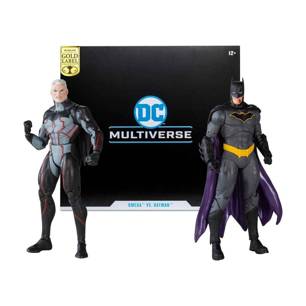 OMEGA (UNMASKED) AND BATMAN (BLOODY GOLD LABEL)