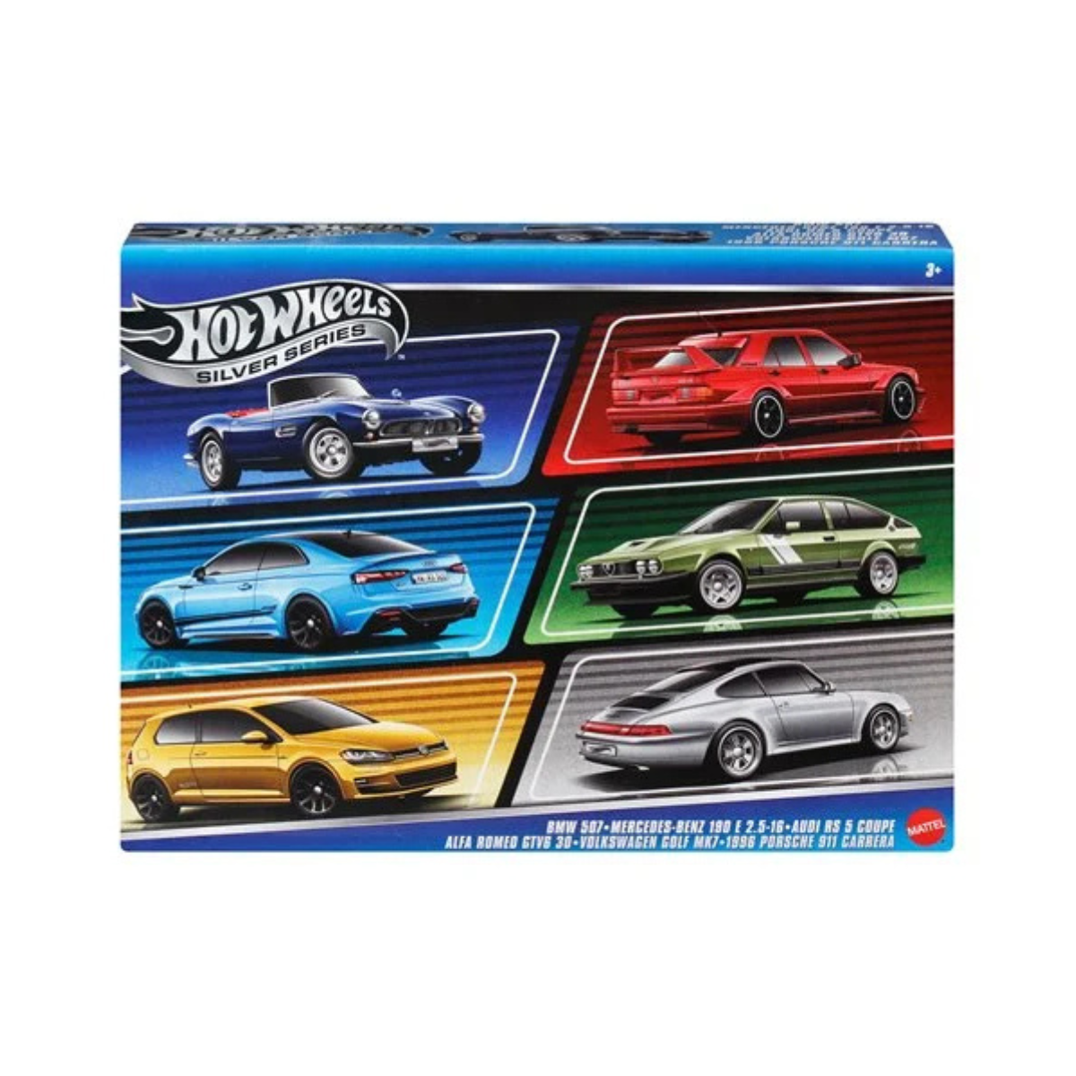 Hot Wheels European Die-Cast Metal Vehicle Multipack