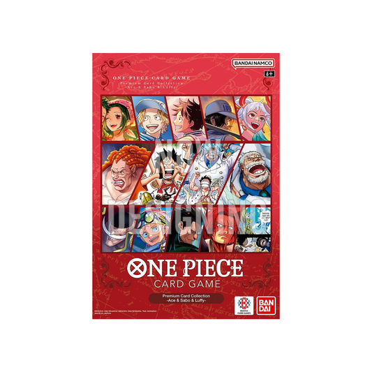 ONE PIECE CG PREMIUM CARD COLLECTION BEST SELECTION ACE & SABO & LUFFY