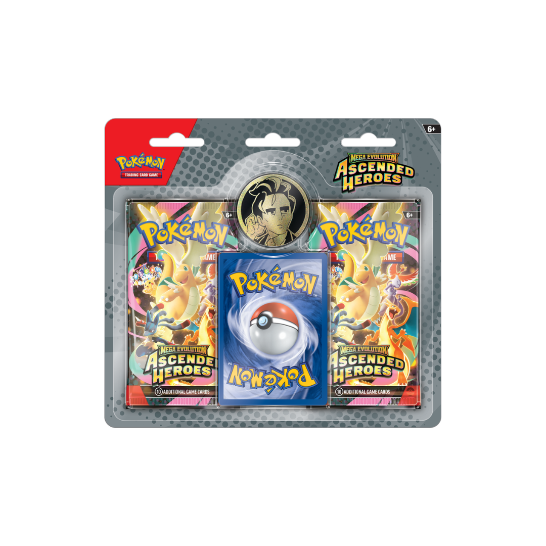 POKEMON ME2.5 ASCENDED HEROES 2-PACK BLISTER COLLECTION ERIKA/LARRY