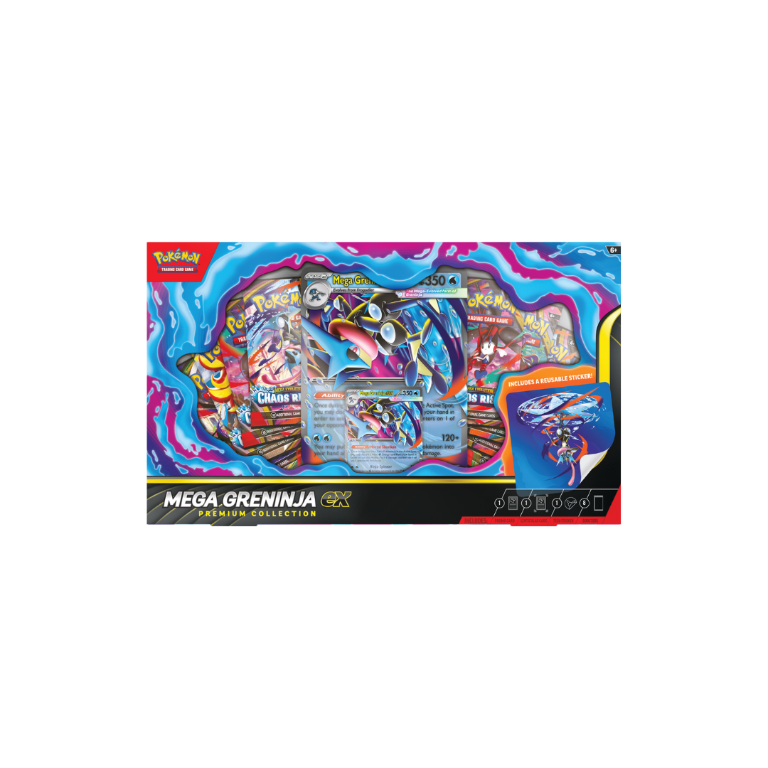 POKEMON MEGA GRENINJA EX PREMIUM COLLECTION