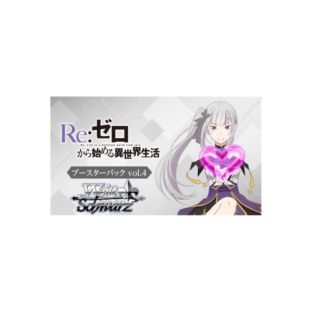 Weiss Schwarz Booster Pack Re:Zero -Starting Life in Another World Vol.4