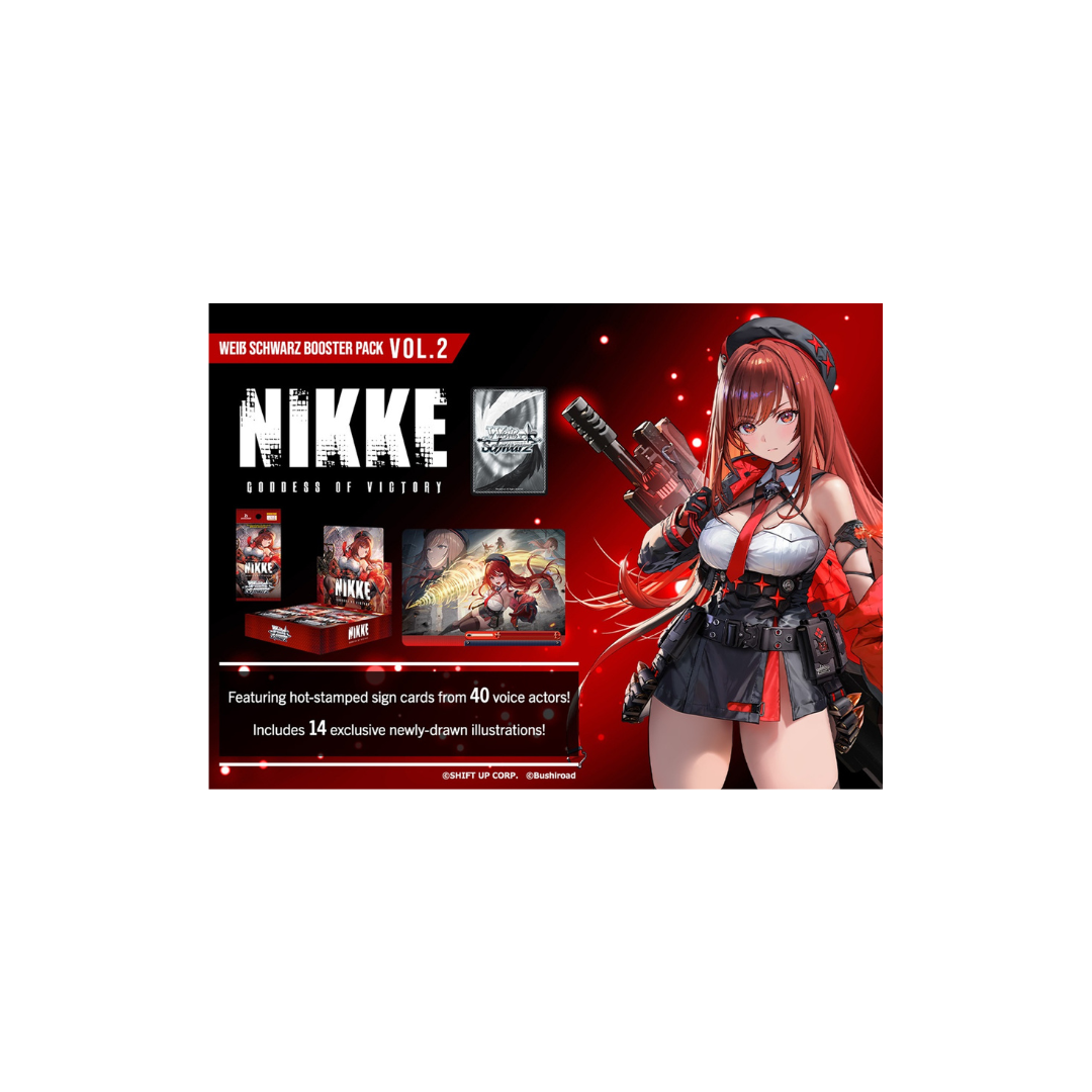 WS GODDESS OF VISTORY NIKKE VOL. 2 BOOSTER BOX (English)