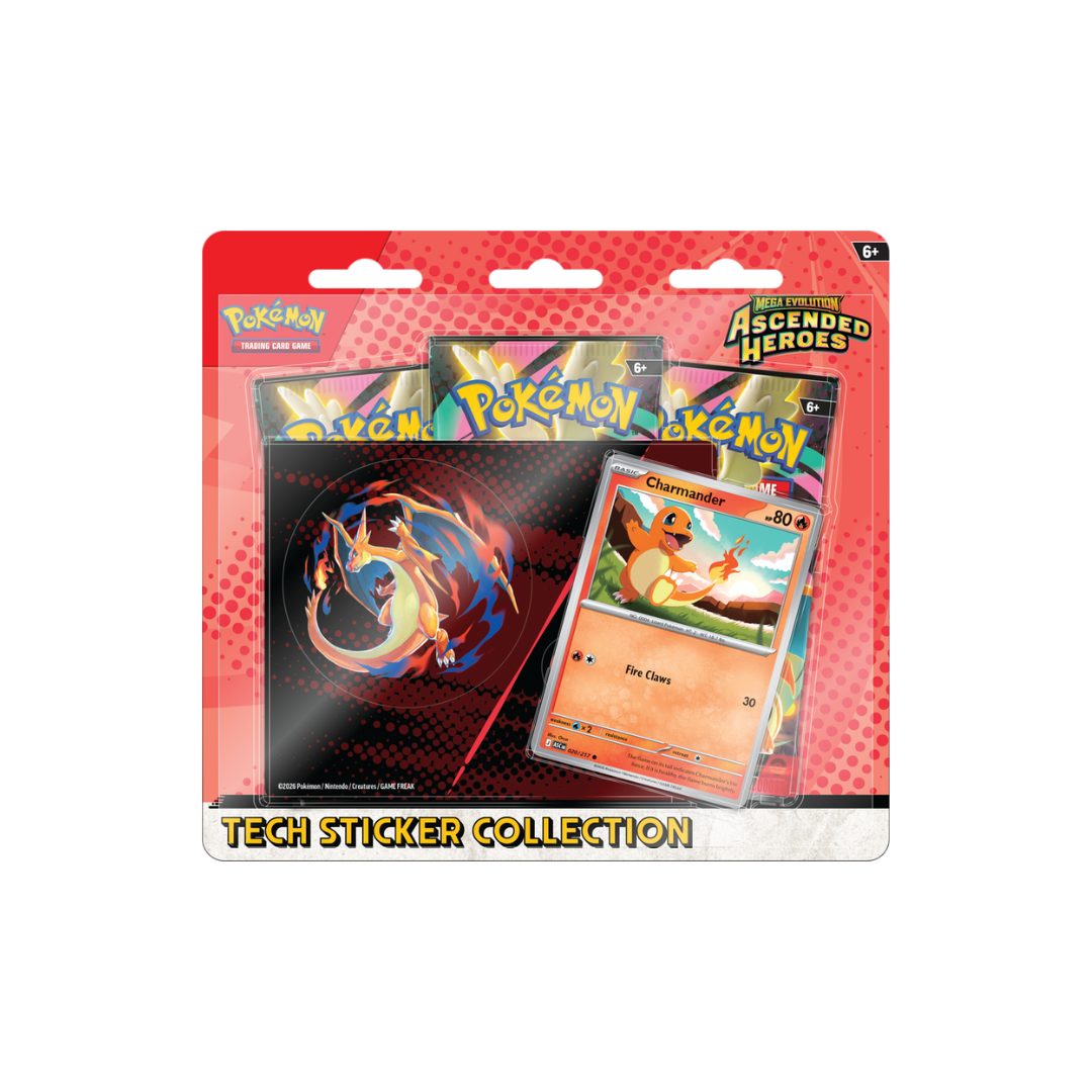 POKEMON ME2.5 ASCENDED HEROES TECH STICKER COLLECTION