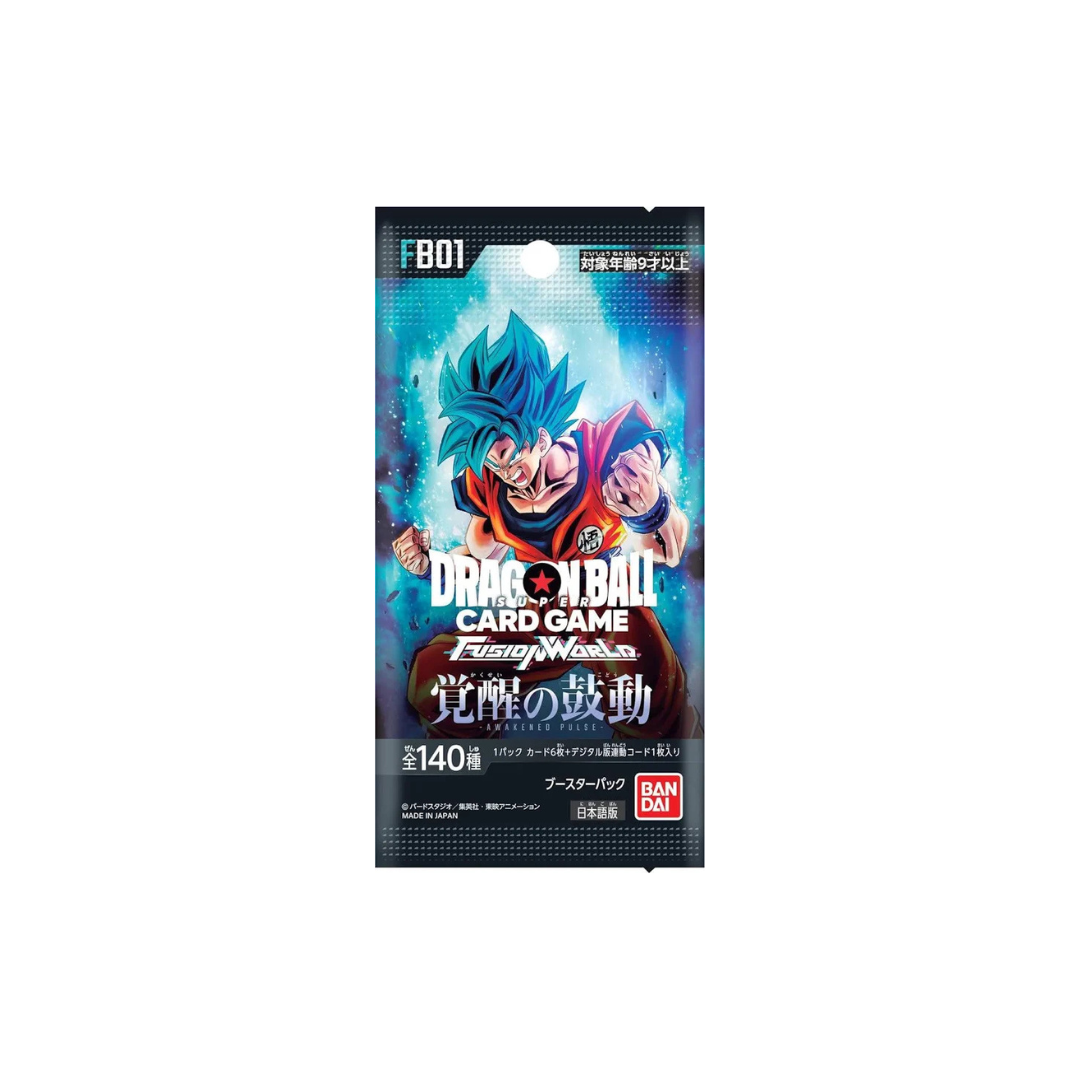 Dragon Ball Super Card Game Fusion World Booster Pack Awakened Pulse FB01 PACK (Japanese Version)