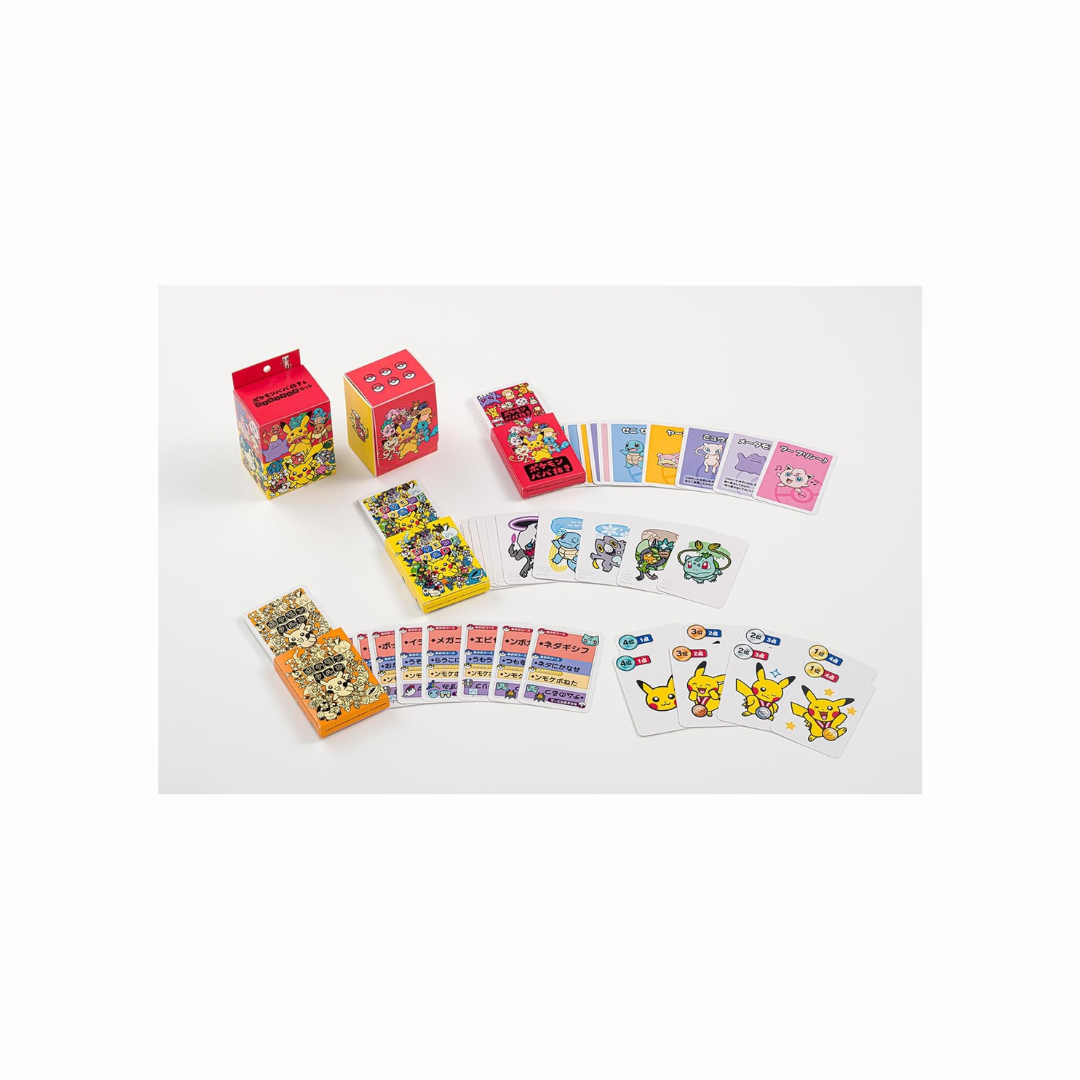 Pokemon Babanuki (Old Maid) & Pokemon Taruka Set (Japanese)