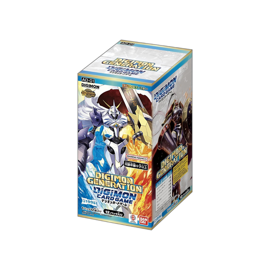 Digimon Card Game Advanced Booster Digimon Generation AD-01 Box (Japanese)