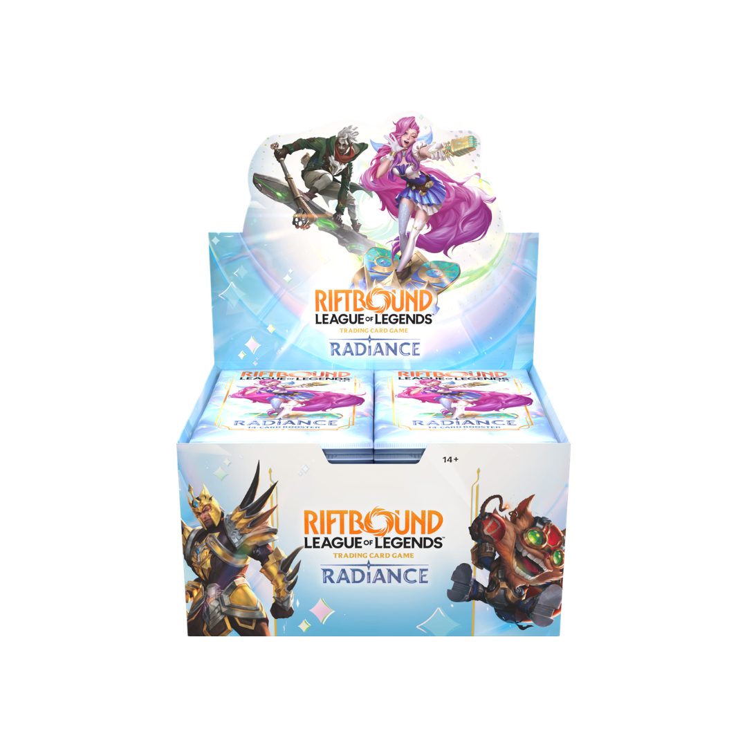 RIFTBOUND LEAGUE OF LEGENDS TCG RADIANCE BOOSTER DISPLAY BOX