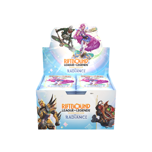 RIFTBOUND LEAGUE OF LEGENDS TCG RADIANCE BOOSTER DISPLAY BOX
