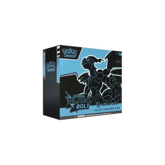 Black Bolt Pokemon Center Elite Trainer Box (Exclusive)