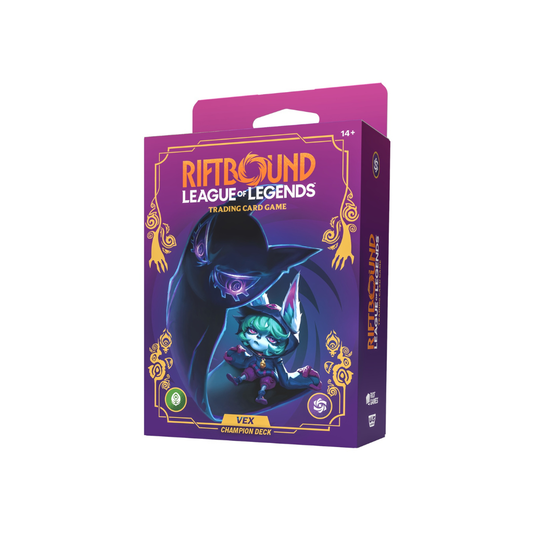RIFTBOUND LEAGUE OF LEGENDS TCG UNLEASHED CHAMPION DECK VEX