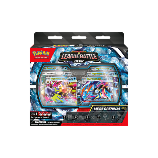 POKEMON LEAGUE BATTLE DECK MEGA GRENINJA EX