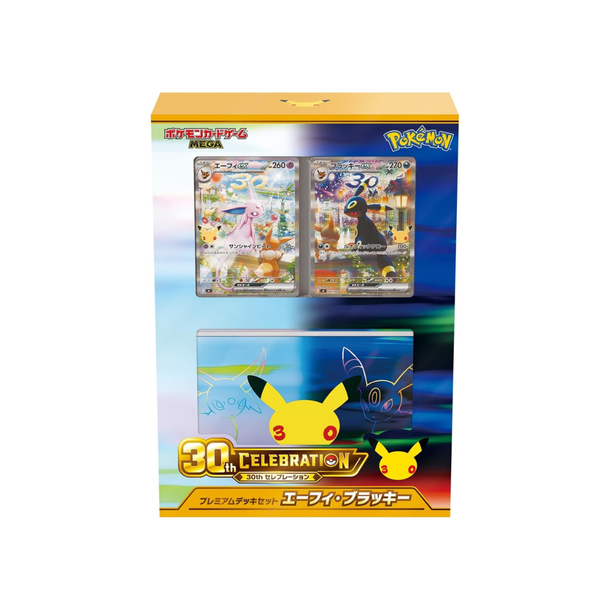 Pokemon Card Game MEGA 30th Celebration Premium Deck Set (Japanese)