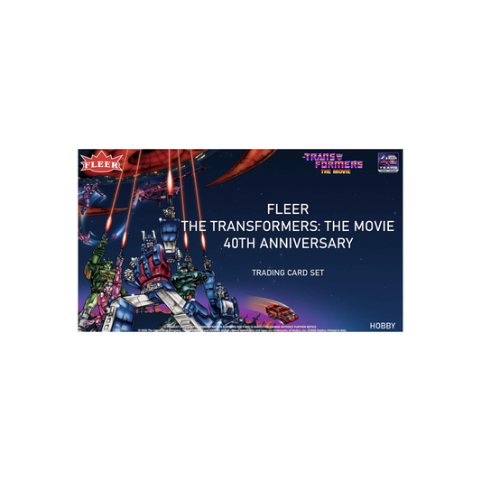 UD FLEER TRANSFORMERS THE MOVIE 40TH ANNIVERSARY BLASTER