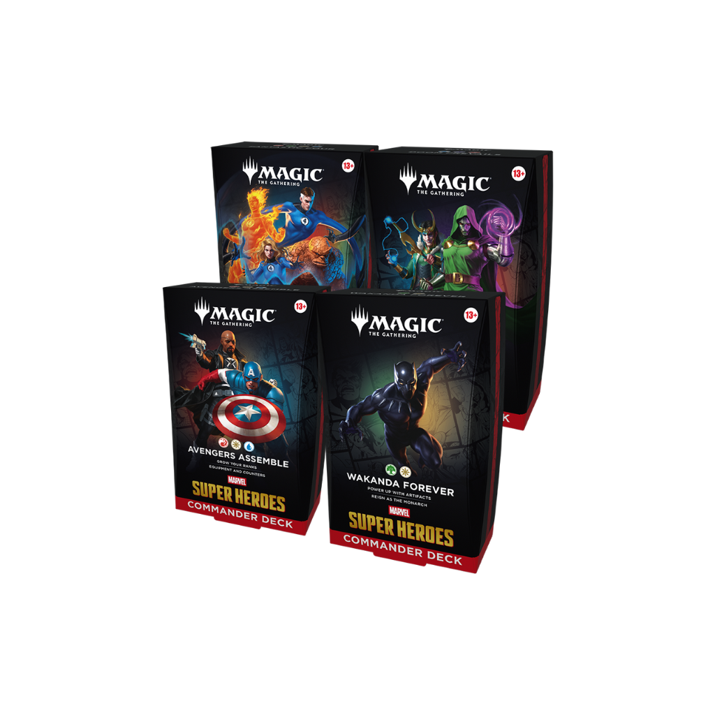 MTG MARVEL SUPER HEROES COMMANDER DECKS