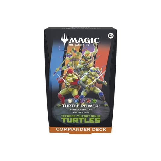 MTG TEENAGE MUTANT NINJA TURTLES COMMANDER DECK