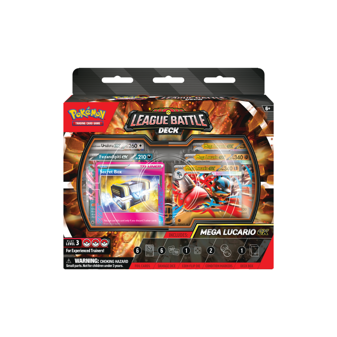 POKEMON LEAGUE BATTLE DECK MEGA LUCARIO EX