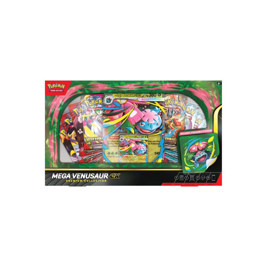 POKEMON MEGA VENUSAUR EX PREMIUM COLLECTION