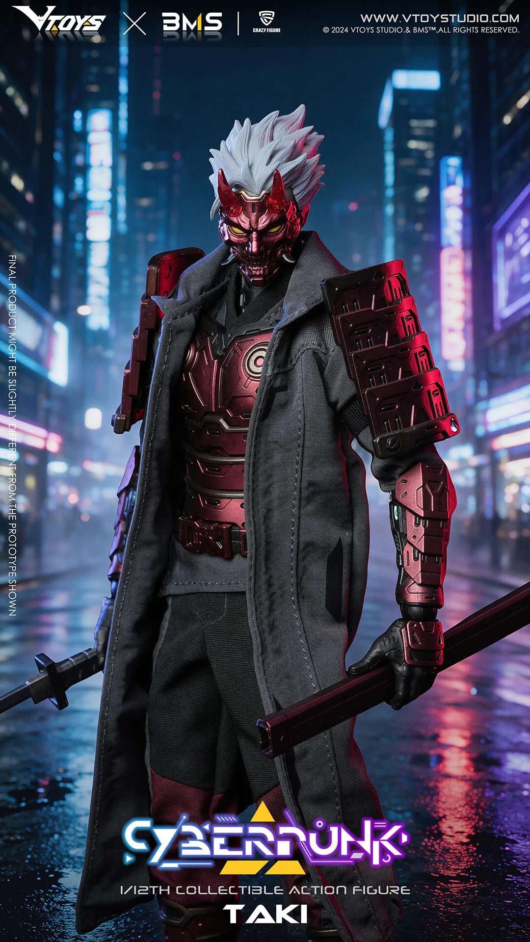 Cyberpunk Samurai: Scarlet Dawn WF Convention Edition Action Figure