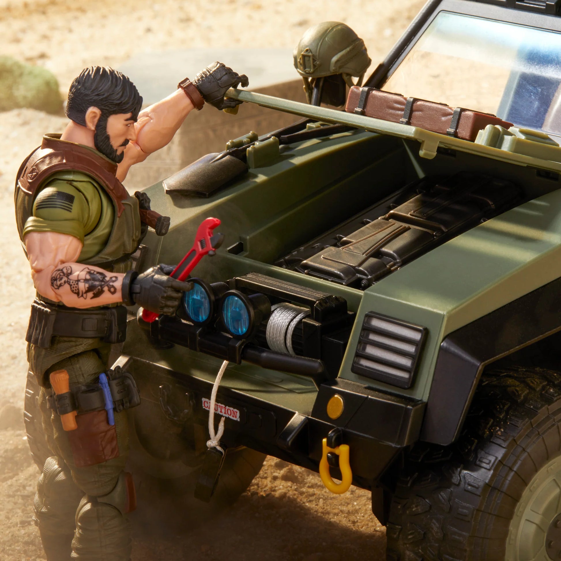 G.I. Joe Sigma 6 Night Ops V.A.M.P. Vehicle Set 2006 Hasbro With Box Snake Eyes G.I. Joe Sigma 6 Night Ops V.A.M.P. Vehicle Set 2006 Hasbro With Box Snake Eyes