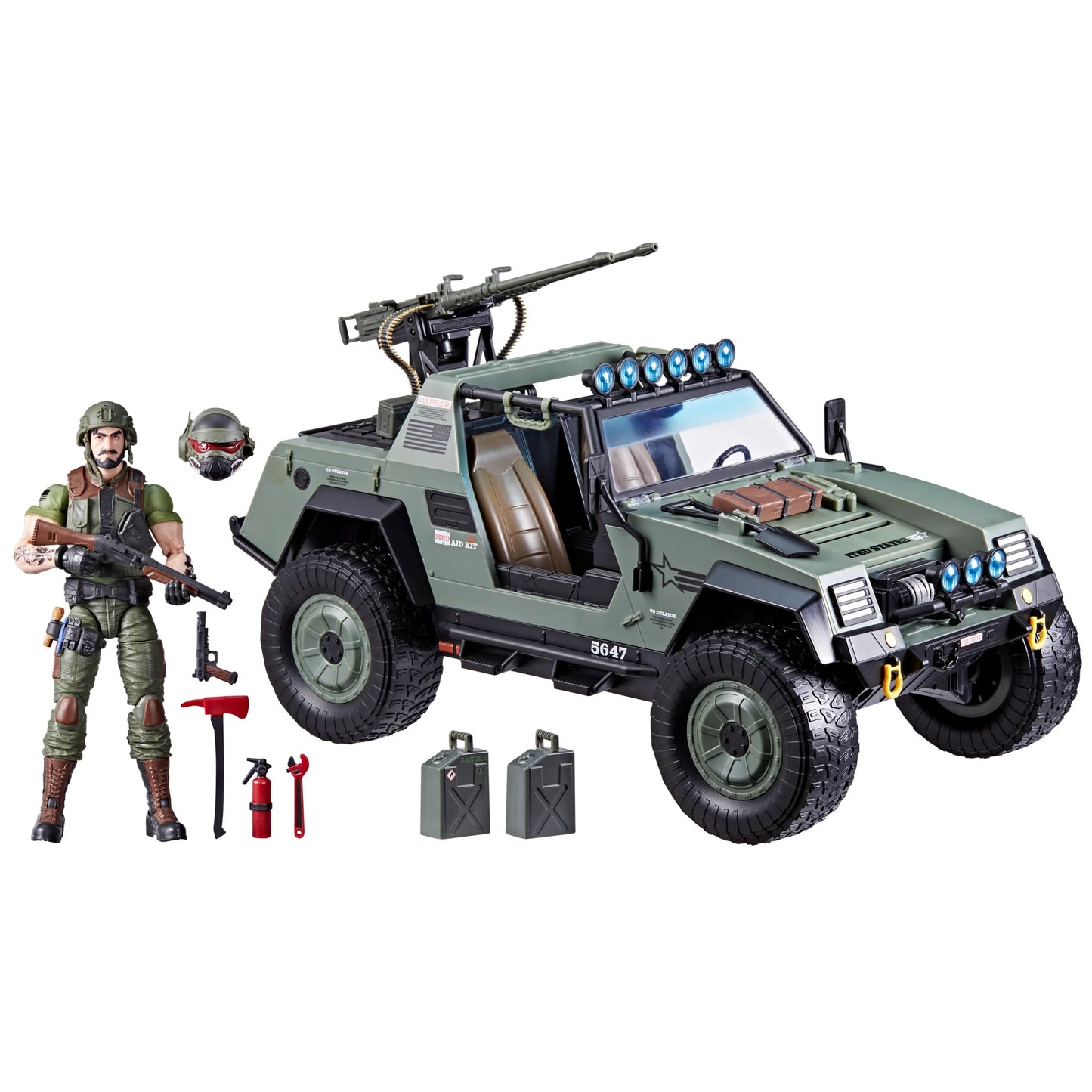 G.I. Joe Classified Series #112, Clutch with VAMP (Multi-Purpose Attack Vehicle)