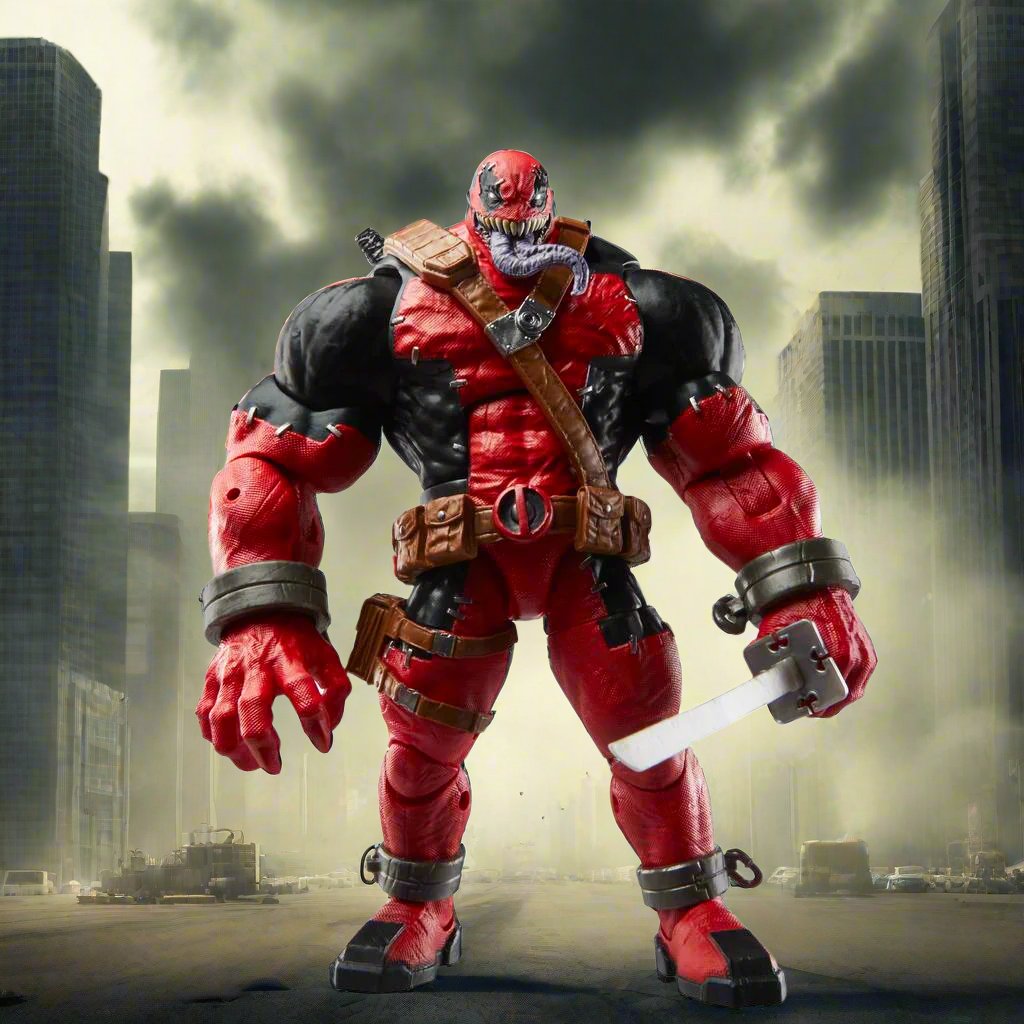 Venom Pool In Action Marvel Legends Series Venompool, Deluxe Deadpool – Titan Toyz