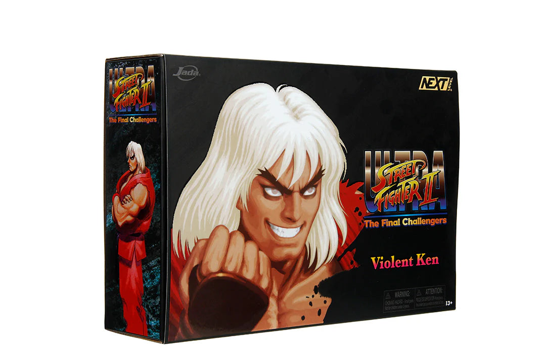 Ultra Street Fighter II Violent Ken 1/12 Scale Action Figure Deluxe Set (SDCC Exclusive)