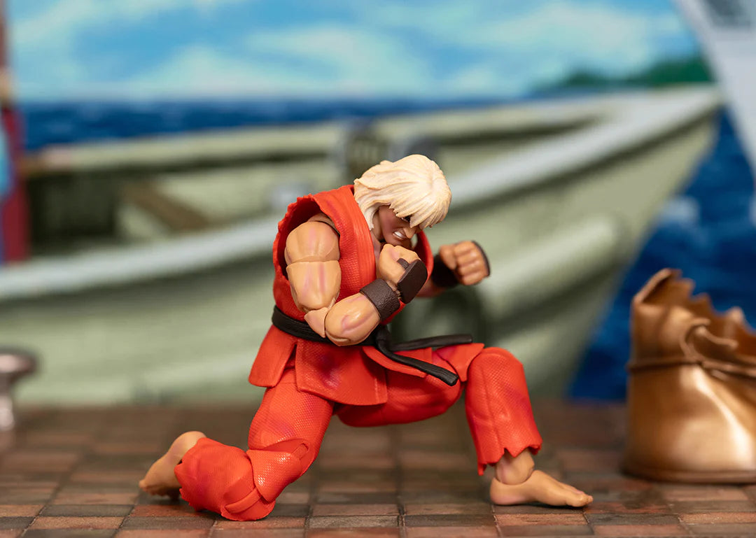 Ultra Street Fighter II Violent Ken 1/12 Scale Action Figure Deluxe Set (SDCC Exclusive)