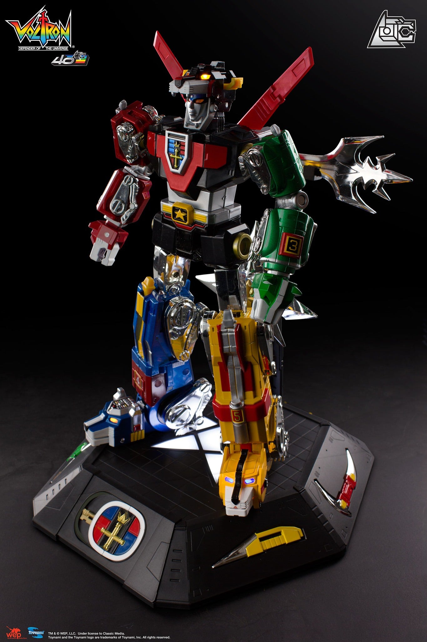 VOLTRON 40TH ANNIVERSARY VOLTRON COLLECTORS