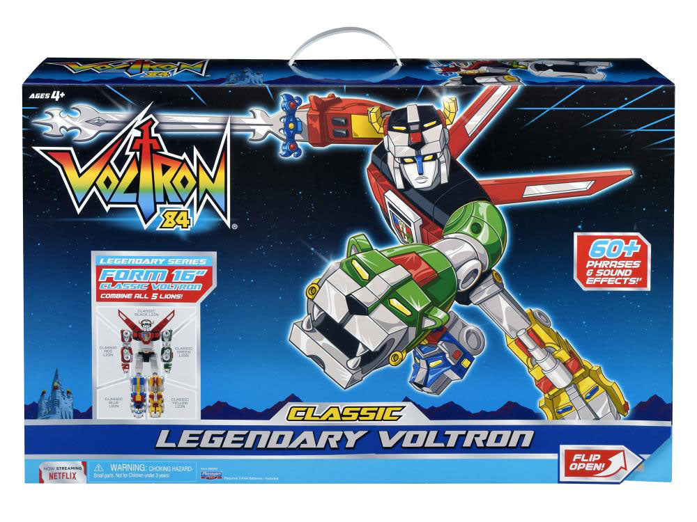 Voltron 1984 Classic Legendary Voltron Lion Action Figure 5-Pack ...