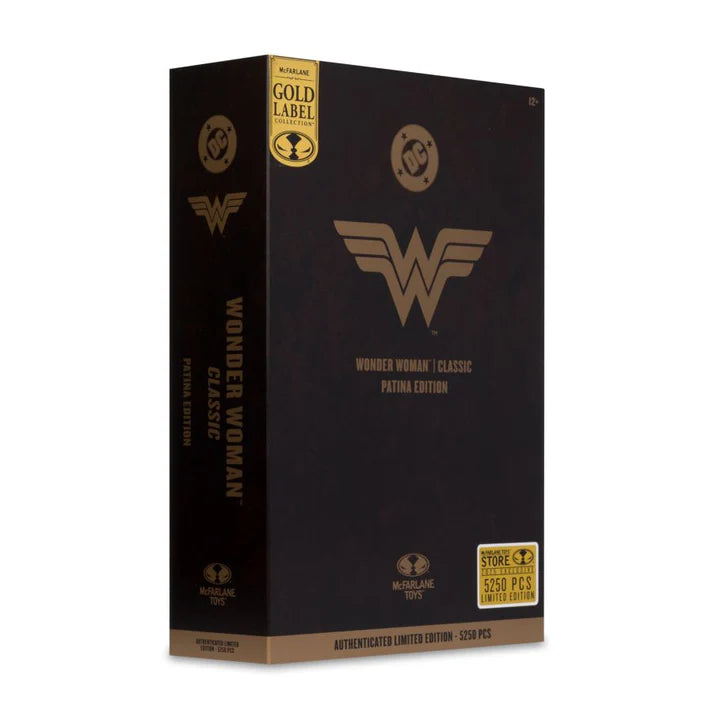 DC Multiverse - Wonder Woman (Classic) (Patina)(Gold Label) 7" Figure **Limited to 5250 Pieces**