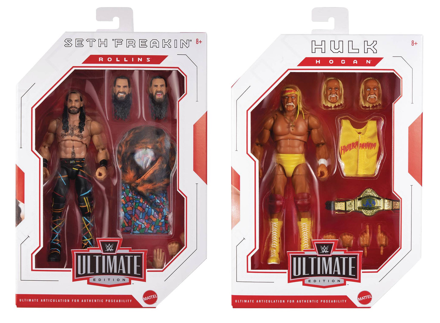 WWE ULTIMATE EDITION GREATEST HITS WAVE 2 X2 Figures