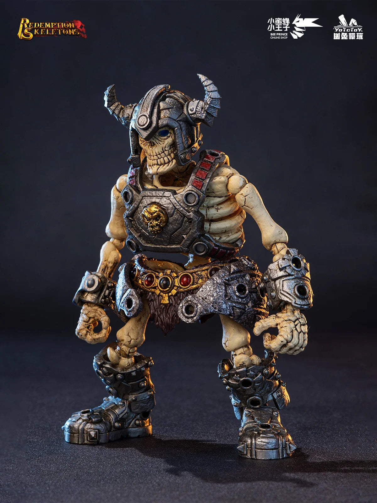 YOTO Toys The Skeleton Legion: Fierce Battle Against the Hero The Skeleton Berserker