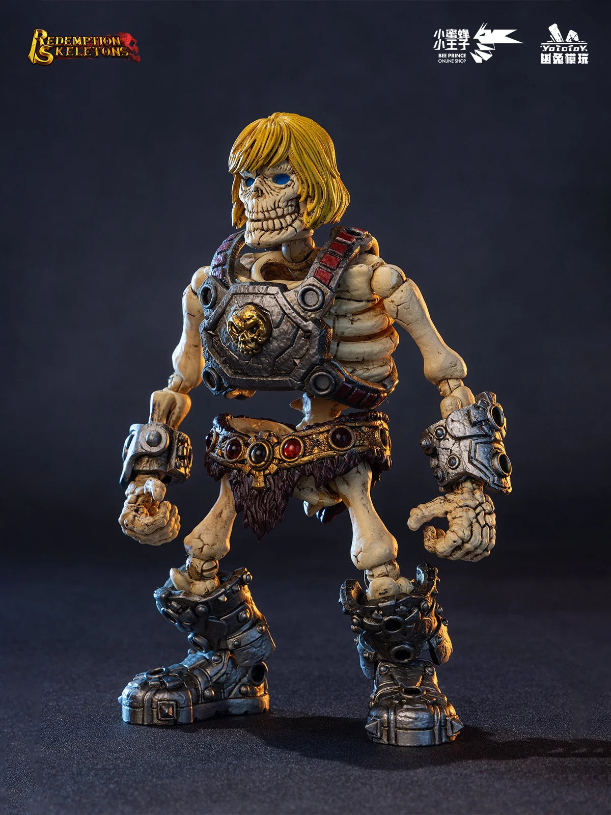 YOTO Toys The Skeleton Legion: Fierce Battle Against the Hero The Skeleton Berserker