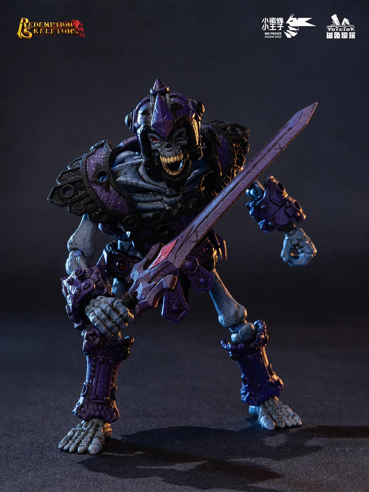 YOTO Toys YTSS-005 1/12 Skeleton Legion: Arcane Mage, Skeleton Summoner