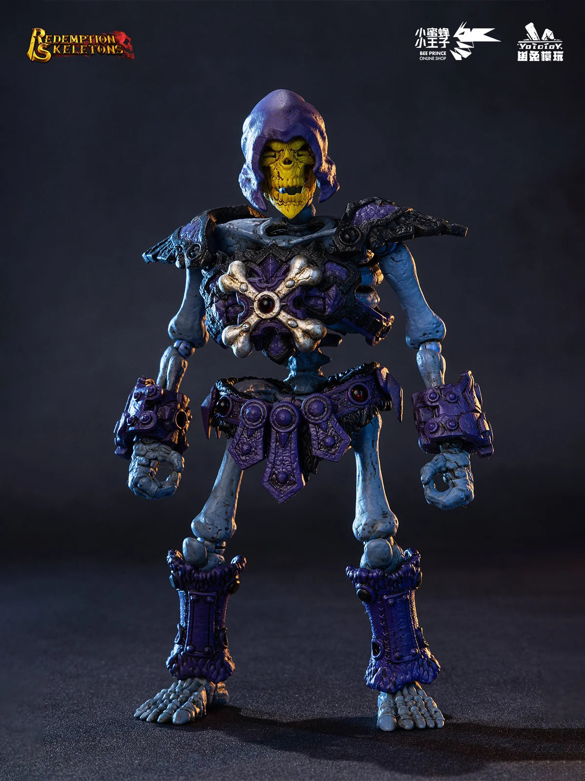 YOTO Toys YTSS-005 1/12 Skeleton Legion: Arcane Mage, Skeleton Summoner